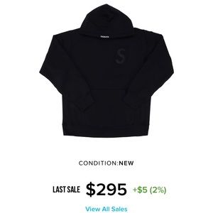 Supreme Tonal S Logo Hoodie